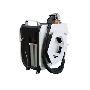 เครื่องทำความสะอาดด้วยเลเซอร์พัลส์แบบพกพา Yihai 100W 200W 300W 500W สำหรับขจัดสนิมและสีบนไม้และโลหะ พร้อม 15 ภาษา - Product Image 1