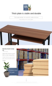 Компьютерный настольный стол, длинный стол, простой современный офисный стол, простой Рабочий стол для дома, Рабочий стол - Product Image 6