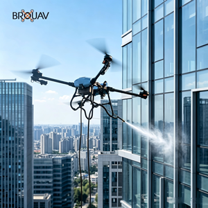Drone de nettoyage intelligent BROUAV, drones de lavage de bâtiments pour le lavage industriel intensif - Product Image 4