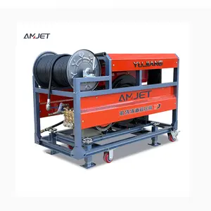 AMJ Industrial 2900Psi Diesel Engine Powered High Pressure Washer Cold Water Cleaner Commercial Cleaning Machines for sewer jet
