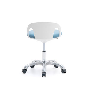 Set Kursi Dokter Kantor Rumah Sakit Bergerak dengan Roda, Kursi Perawat Medis yang Dapat Disesuaikan Tingginya - Product Image 4