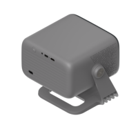Projecteur de poche ultra portable, projecteur intelligent WiFi Bluetooth pour intérieur et extérieur