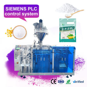 Automatic Corn <b>Starch</b> Packing Machine Table Top Zipper Bag Pouch Filling Sealing Equipment Fine Powder Food Packaging Machinery - Product Image 1