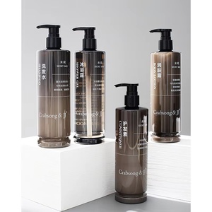Crabsong&JJ 400ml Kit Shampoing et Après-Shampoing Parfum Boisé Rafraîchissant pour Hôtels, Ensemble de Produits de Toilette Nourrissants pour Chambre d'Hôtes - Product Image 3