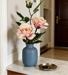 <span class=keywords><strong>Iris</strong></span> artificiel en plastique rose dégradé, 3 têtes, réaliste, résistant aux UV, tige pliable, décoration pour la maison, mariage, hôtel, fête, marque HR - Product Image 2