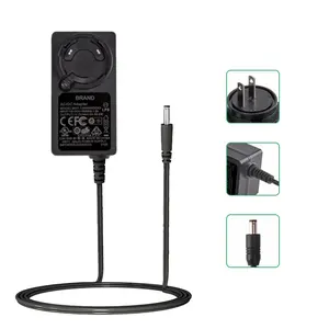 Adaptateur d'alimentation à prise interchangeable 65W 26v 2500ma US/EU/JP/AU/KR/UK/CN DC Alimentation interchangeable