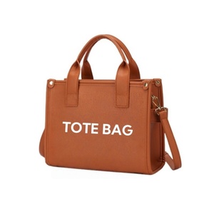 Sac à main en cuir PU pour femmes, vente en gros d'usine, nouveau modèle personnalisé, grande capacité, sacs à bandoulière pour dames - Product Image 3