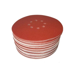 Boya parlatma için 225mm 9 inç 8 delik 215mm cırt cırt zımpara diski alçıpan zımpara diski - Product Image 2