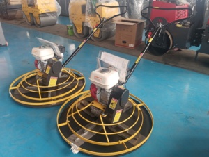 Fabrik preis 24 Zoll 36 Zoll 48 Zoll Straßen polieren Finishing Benzin Hand Push Beton hubschrauber Walk Behind Power Trowel - Product Image 6
