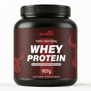 Proteína de Suero de Leche Procesada en Frío, Sin Sabor, de Mezcla Rápida, Vegana, Sin OMG, USDA, GMP, Kosher, Bolsa Reutilizable, Muestreo Rápido - Product Image 2