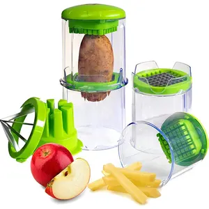 Mandoline multifonctionnelle OEM 3 en 1 coupe-fruits coupe-croustilles coupe-légumes pour la cuisine