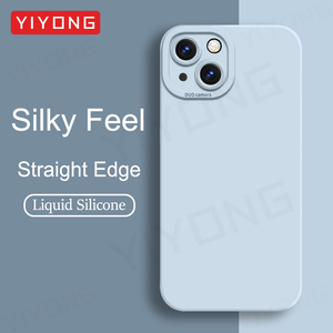 Custodia per telefono In <span class=keywords><strong>Silicone</strong></span> liquido all'ingrosso antiurto per <span class=keywords><strong>iPhone</strong></span> 15 14 Plus 13 12 Mini <span class=keywords><strong>11</strong></span> Pro Max - Product Image 1