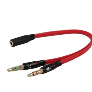 2 Pin Nam đến Nữ Jack AUX 3.5mm AUX cáp âm thanh âm thanh