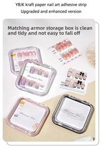 Colle à <span class=keywords><strong>ongles</strong></span> en cristal, bande longue, haute adhérence, sans résidus, imperméable, colle en résine double face, séchage rapide, non toxique, spéciale présentation - Product Image 6