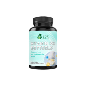 Gélules de Vitamine K2 de Haute Qualité avec MK4 pour une Santé Cardiovasculaire Optimale – Compléments Alimentaires pour le Soutien Cardiovasculaire - Product Image 1