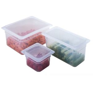 CAMBRO 60 ppcwsc190 resistente al calore in polipropilene traslucido sigillare le coperture del coperchio della padella GN 1/6 non incluso il contenitore - Product Image 4