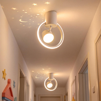 Plafonnier LED Corridor Starry Sky AC Mini en Fer 6000K 18W Projection Lumière Étoilée