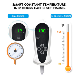 Tapis chauffant pour chien électrique lavable avec motif animal pour lit chauffant pour animaux de compagnie - Product Image 5