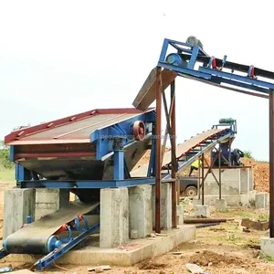 20TPH Rock Gold Copper Zind Lead Separator Mining Screening 2 Layers Stone Vibrating Screen Machine