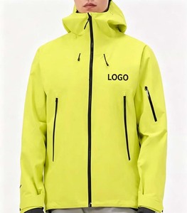 <span class=keywords><strong>Veste</strong></span> imperméable personnalisée en gros, unisexe, à une seule couche, pour les sports <span class=keywords><strong>de</strong></span> plein air, coupe-vent, respirante, pour la randonnée - Product Image 1