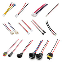 1.0/1.25/1.5/2.0/2.54 mm JST Molex Tyco SH GH ZH PH EH XH Perakitan Kabel Harness Listrik Kabel Harness Kustom
