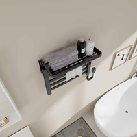 Sèche-serviettes électrique mural multi-barres 4, 6, 8, 10 barres 220V pour salle de bain