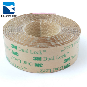 De doble cara de tejido de nylon cuadrado redondo <span class=keywords><strong>3m</strong></span> dual lock de gancho y Lazo de cinta - Product Image 6