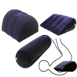 Almohada triangular inflable para sexo, cojín de amor para posiciones sexuales, juguete sexual para parejas, almohada larga y de cuña para la masturbación femenina. - Product Image 1