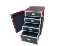 Boîtes de transport en aluminium personnalisées avec serrure, mousse de protection et tiroir pour outils et équipements
