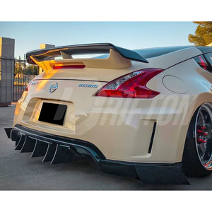 Expédition rapide Drifton |    Aileron arrière simple en fibre de carbone style Nismo GT pour Nissan 370Z Z34 - Product Image 2