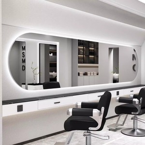 Espejo <span class=keywords><strong>Grande</strong></span> Integrado Horizontal para Tintes y Permanentes, para <span class=keywords><strong>Barber</strong></span>ías y Salones de Belleza - Product Image 3
