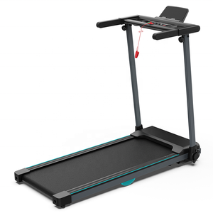 CE ev spor koşu bandı profesyonel ayarlanabilir hız katlanabilir taşınabilir 12 km/h LED ekran motorlu elektrik koşu bandı - Product Image 3
