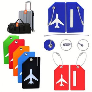Customgift Cheap Custom High Quality Fabric Embroidered Luggage Tag Flight Crew Key Tag for Luggage Bag Suitcase - Product Image 2