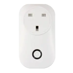 UK Wireless WiFi Smart Outlet Plug With Power Monitoring Controlled by Tuya and Smart life