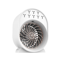 Nouveau Ventilateur Rafraîchisseur d'Air Mini USB Rechargeable 2026 avec Humidificateur à Brume, Climatiseur Portable de Bureau à Refroidissement par Eau