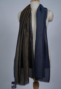 Premium Women Zari Reversible Stole Soft Dual Tone Designer <b>Shawl</b> <b>Wrap</b> Luxury Elegant Fashion Accessories for Boutique - Product Image 5