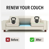 20 "X 20" Coussin en mousse pour canapé Support de coussin haute densité Remplacement de réparation de l'affaissement pour canapé Canapé Causeuse Chaise