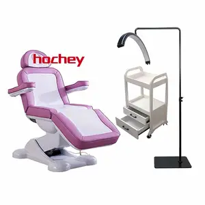 Hochey Modern Design Adjustable Therapy Spa Salon Beauty Treatment Massage Adjustable Massage Bed Treatment Bed