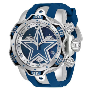 Orologio da uomo al quarzo NF INVO con quadrante grande, cinturino in silicone, cassa in lega, stile sportivo, in pronta consegna per il commercio transfrontaliero - Vendita calda - Product Image 1