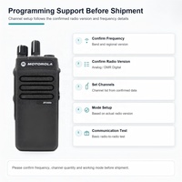 Radio Bidireccional Motorola DP2400e XiR P6600i XPR3300e DEP550e DMR Original, Walkie Talkie VHF o UHF de 64 Canales, IP67, para Negocios