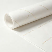 Papier de soie blanc personnalisé de haute qualité avec logo imprimé, prix d'usine, pour l'emballage de vêtements