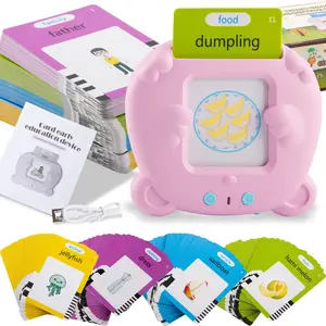 Zhorya Vorschule Lernspiel zeug Karte Early Education Device Sprechen Audible Flash Cards Aeabic Learning Machine