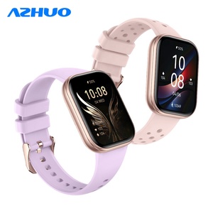 Montre connectée tendance IW05 pour femmes, écran HD 1,7 pouce, appels Bluetooth, étanche IP68, suivi de la fréquence cardiaque, de la tension artérielle, de l'oxygène sanguin, du sommeil et du <span class=keywords><strong>cycle</strong></span> <span class=keywords><strong>menstruel</strong></span> - Product Image 1