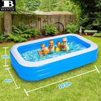 Piscine familiale gonflable hors sol, grande piscine gonflable pour enfants et adultes, jardin, fête en plein air