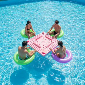 Table de jeu de Mahjong et de <span class=keywords><strong>Dominos</strong></span> en EVA, étanche, flottante, résistante aux chocs, pour <span class=keywords><strong>la</strong></span> <span class=keywords><strong>plage</strong></span> et <span class=keywords><strong>la</strong></span> natation, imprimable - Product Image 1
