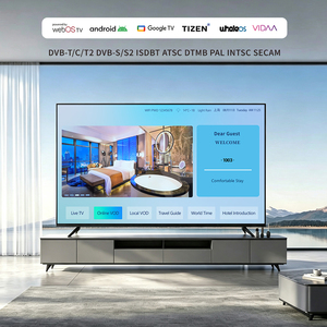LED-TV-Geräte ab Werk: Kundenspezifische OEM-Hotel-Fernseher, Android Smart TV mit <span class=keywords><strong>IPTV</strong></span>-Unterstützung, 24, 32, 40, 43, 50, 55, 65, 75, 85 Zoll, 4K-Fernseher - Product Image 1