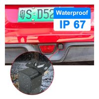 Radar de onda milimétrica de 77GHz, rango de detección de 50 metros, sensores de frecuencia de alta velocidad BSD, sistema de detección de punto ciego impermeable para coche