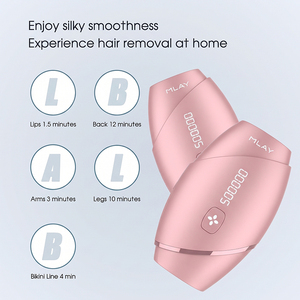 Épilateur MLAY OEM ODM pour usage domestique, portable, flashs illimités, lumière pulsée IPL, épilation au laser pour femmes, bikinis, jambes, corps - Product Image 4