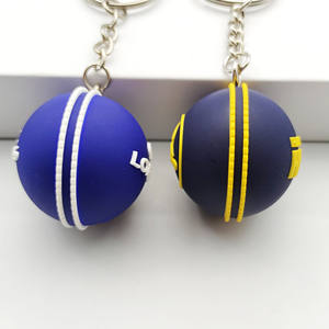 Oem Custom Pvc Voetbal Sleutelhanger Groothandel Cartoon Sport Gehechtheid Met Tennis Ballen Sleutelhouder Voor Voetbal Sleutelhanger Evenementen - Product Image 5