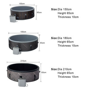 <span class=keywords><strong>Jacuzzi</strong></span> extérieur Spa Bain à remous gonflable de haute qualité Spa Baignoire 1-6 personnes <span class=keywords><strong>Jacuzzi</strong></span> Bubble Grand bain à remous gonflable - Product Image 3